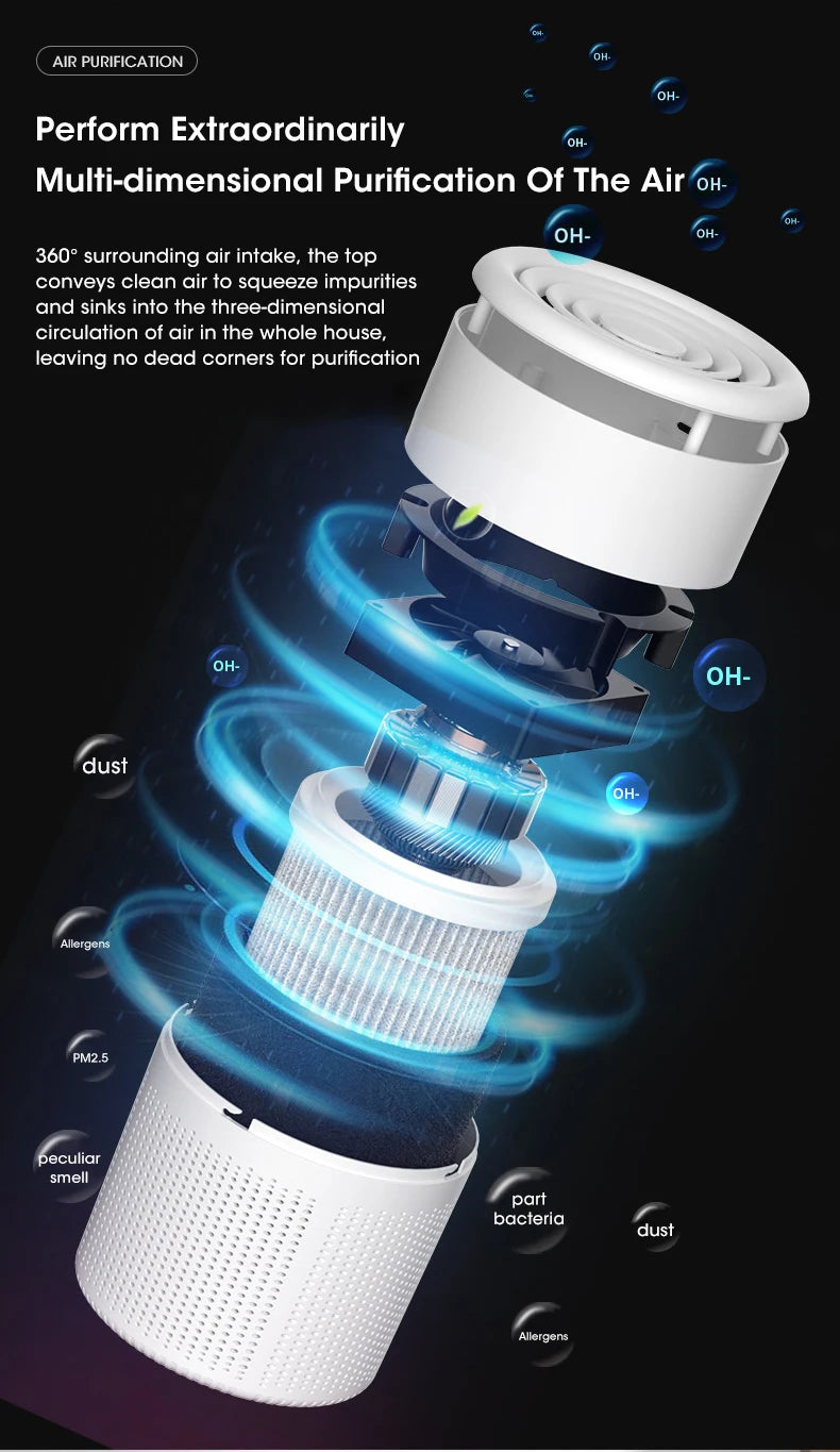 Mini Portable Air Purifier