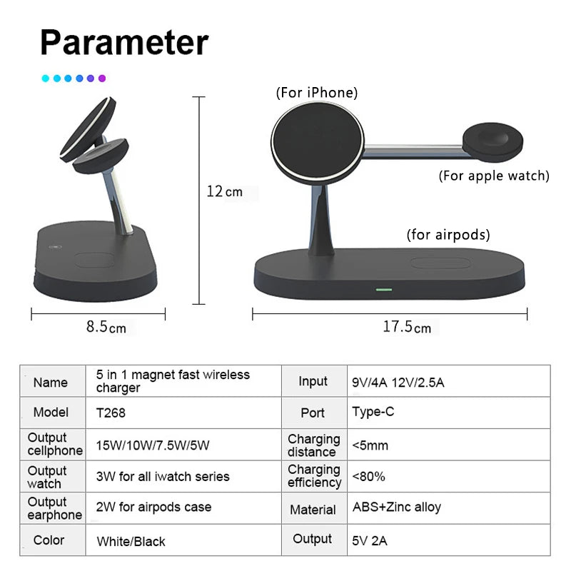 3 in 1 Wireless Charger